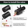 WENJTP Universal 150ml Car Oil Catch Can Kit Reservoir Tank,