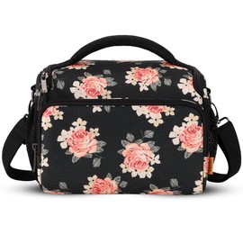 DOMISO SLR DSLR Kameratasche Wasserdicht Fototasche, Blume