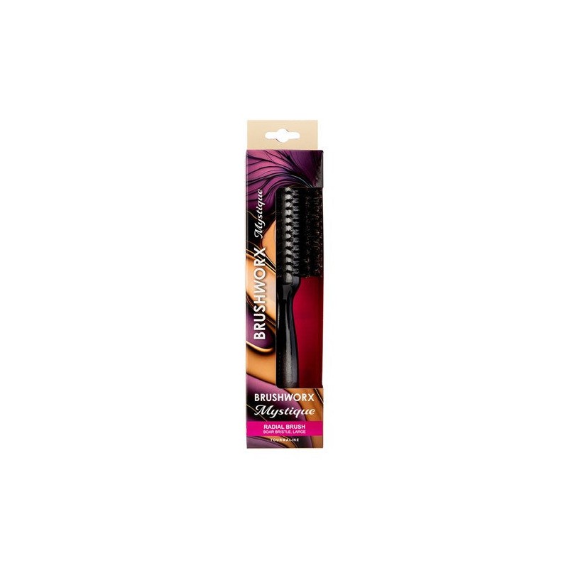 Brushworx Mystique Tourmaline Boar Radial - Large 60mm