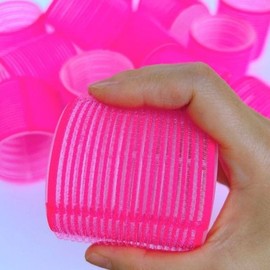 (JQ) Hair Roll Size King Group King Pong 60X60mm Large 1P X (10 sheets) / (제이큐)헤어롤 사이즈 대왕그루프 왕뽕 60X60mm 대형 1P X ( 10매입 )