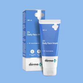 The Derma Co 1 Kojic Acid Face Wash I With Niacinamide Alpha Arbutin I Reduces Dark Spots Pigmentation I Cleanses Brightens Skin I Non-Drying Formula I For All Skin Types- 100ml Transparent