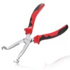 LEONTOOL Hose Grip Pliers 8" Offset Spark Plug Boot Removal