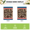 AVOIN colorlife Life Is Better With a Cat Garden Flag