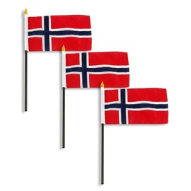 Online Stores Norway Flag 4 x 6 inch (3 PK)