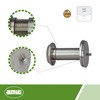 Amig - Super-Wide Angle Brass Door Viewer | Easy Install,
