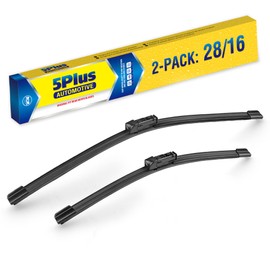 5 PLUS 28" + 16" Wiper Blades Replacement For TOYOTA Prius 2022 2021 2020 2019 2018 2017 2016, Premium All-Season Windshield Wiper Blades for Original Equipment Replacement (Set of 2)
