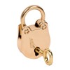 HMF Mini Decorative Padlock with Key | 3.8 x 2.5