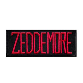 Ghostbuster Comic Zeddemore Character Figure - Sew-on / Iron-On Patch Appliqué Patch Iron-On Size: 12 x 4.5 cm