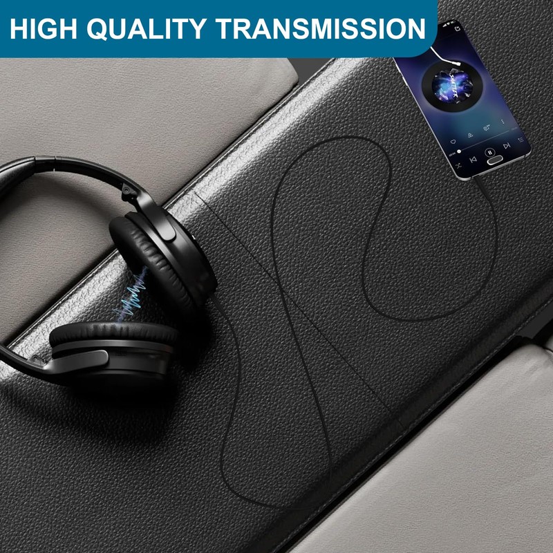 Replacement Audio Cable Cord for Bose 700 QC45 QC35II QC35