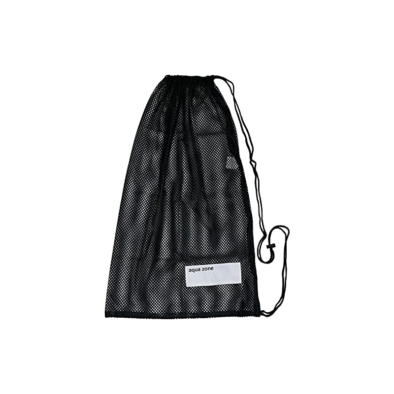 Drawstring Sports Equipment Mesh Bag for Swimming Beach Diving Travel