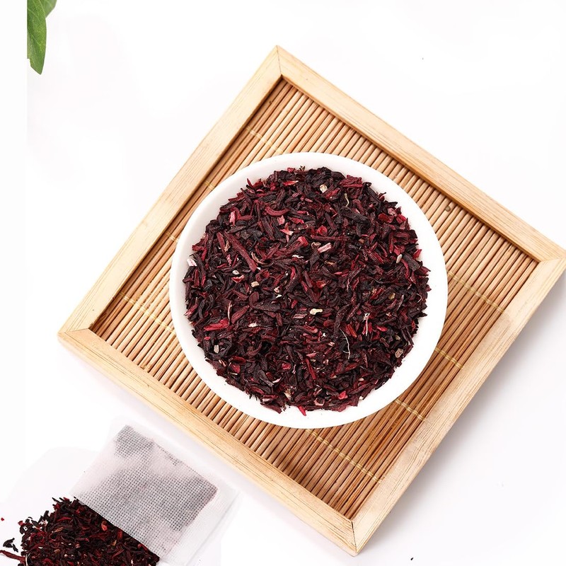ULTHMOK Roselle Tea 100 Bags Herbal Tea Hibiscus Tea Health