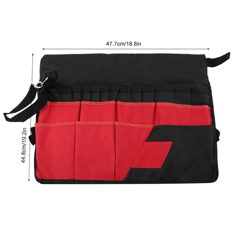 Nimomo Garten-Eimer-Werkzeugtasche, Vielseitig Einsetzbar, 42 Taschen, Garten-Eimer-Tasche, Organizer, Gartengeräte-Halter für