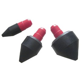 Speedaire, 22YK70, Air Gun Nozzle Set, 3 Piece, Rubber Tips