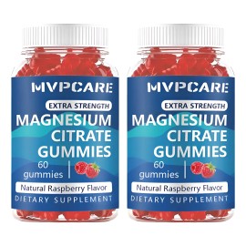 Citrato De Magnesio 60 Gominolas Life Sabor Frambuesa 2pcs Frutos Rojos                                                                               