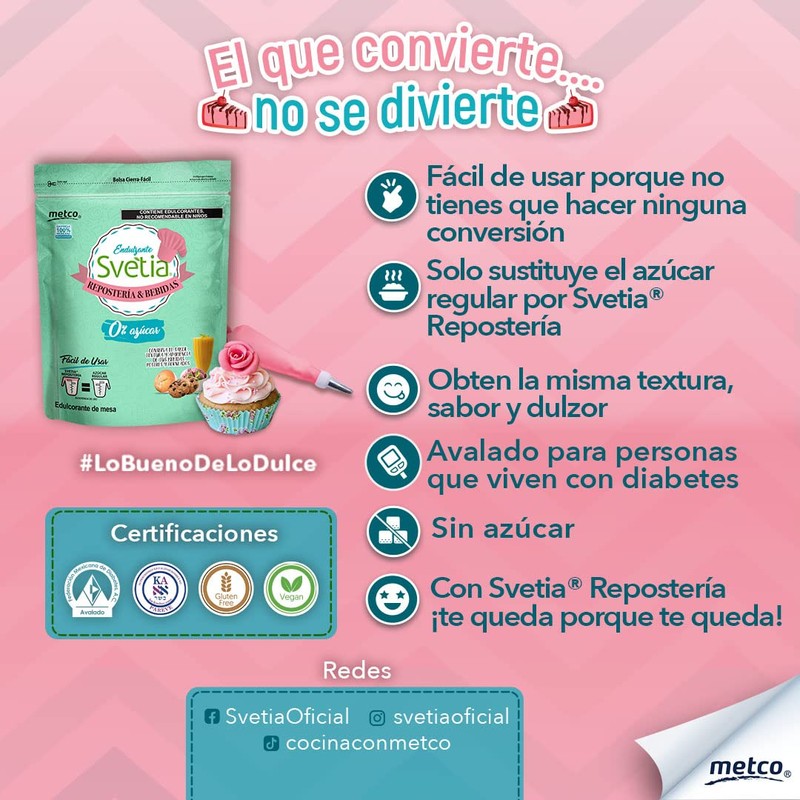 Endulzante Svetia Repostería, 550g