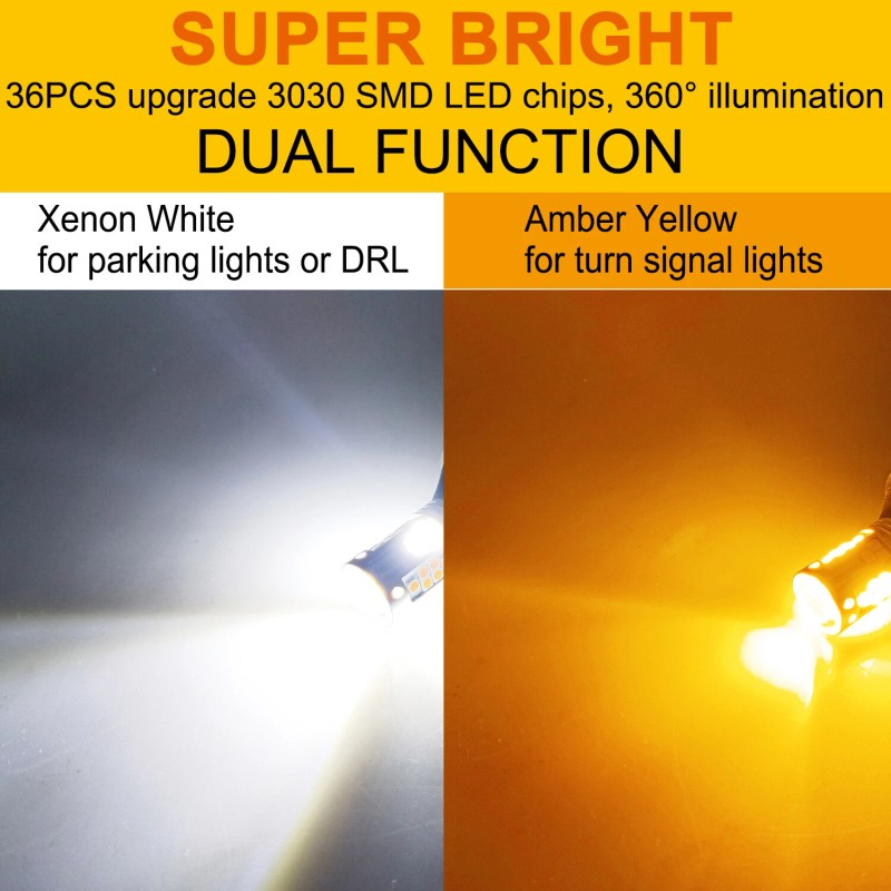 Winetis Switchback 36-SMD LED Bulbs Kit for Scion FRS 2013-2016