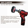 M9 Threaded Collet Adapter for Milwaukee M12 Polishers or Sanders,