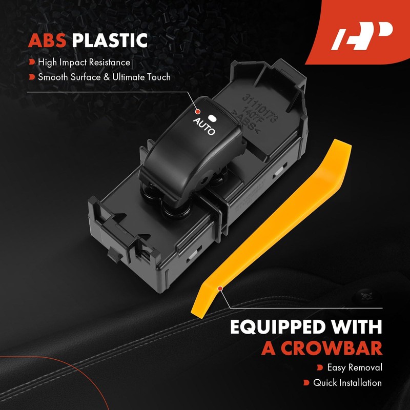 A-Premium Power Window Switch Compatible with Toyota Land Cruiser 2003-2007