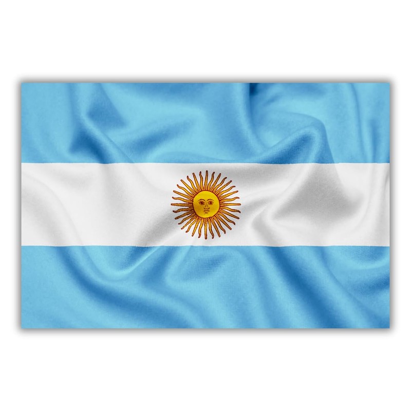 European Championships 2024 World International Flags - (Argentina, 90 x