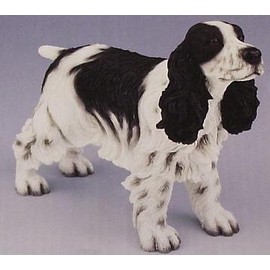 LEONARDO Dog Studies Small Cocker Spaniel Dog Figurine Statue Attractive Ornament Gift For A Dog Lover