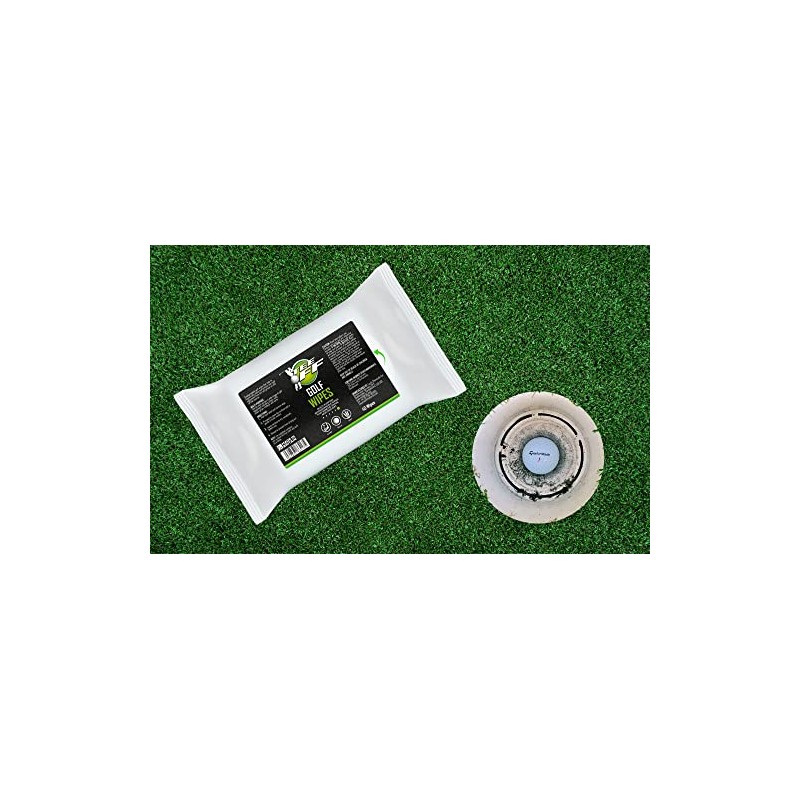 Tee Off Golf Wipes | Perfect for Cleaning Clubs, Grips,