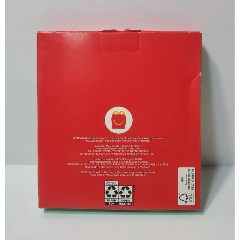 Hasbro 2022 McDonald's Hasbro Gaming - Monopoly - Board Game