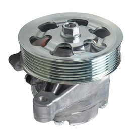 AUQDD 21-5456 New Power Steering Pump w/Pulley (For 1.8L) Compatible With 2006-2009 2010 2011 Ho-nda Civic (Power Assist Pump OE# 56110RNA305 56110-RNA-A01 56110-RNA-A02 96-05456)