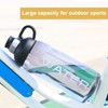 2000ML 64oz Sports Plastic Water Bottle Handgrip Space Sports for