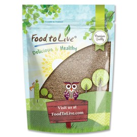 Food to Live - Anise Seeds, 8 Ounces Whole Dried Anise Seeds, Kosher, Vegan, Bulk Aniseed Spice. Used in Baked Goods and Beverages, Pairs Well with Seafood and Savory Dishes