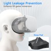 Compatible with Oculus Quest 2 Face Bracket Replacement,VR PU Leather