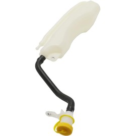 DAT AUTO PARTS Engine Coolant Recovery Bottle Overflow Reservoir Tank with Cap Replacement for 2016 2017 2018 2019 2020 2021 2022 Honda HRV White Textured Plastic HO3014140 1910151BH00