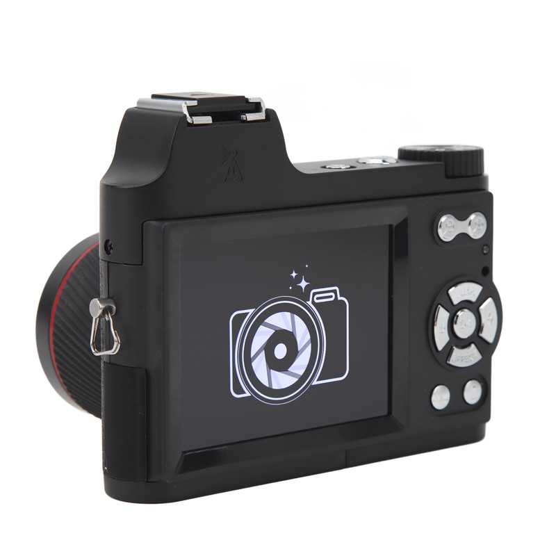 4K Digital Camera 48MP Manual Focusing Retro Anti Slip Pattern