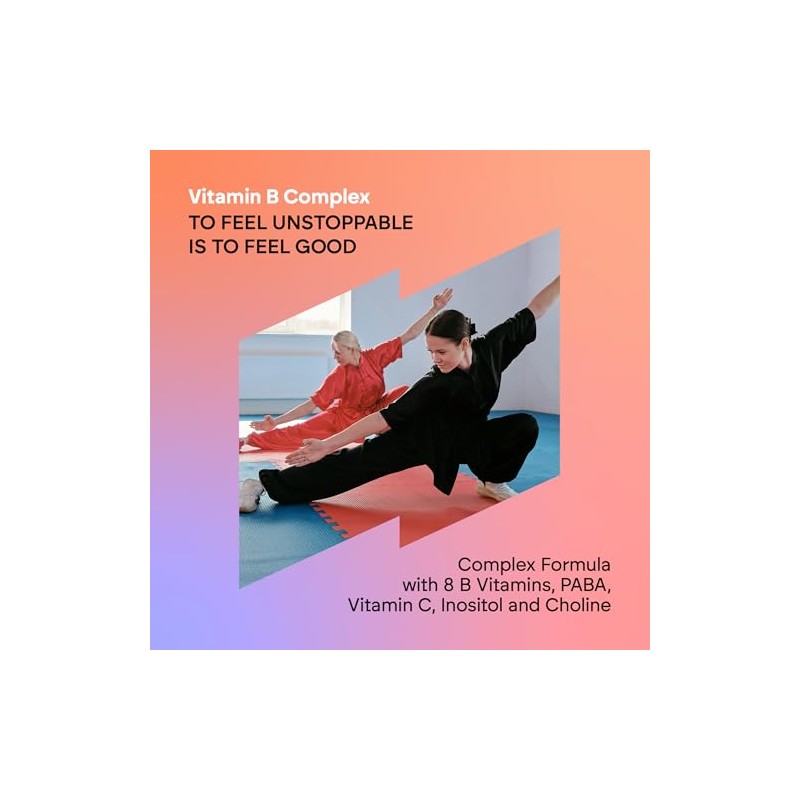 Vitamin B Complex + Vitamin C - High Dosage -