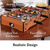 Mainstreet Classics 20-Inch Table Top Foosball/Soccer Game, Brown