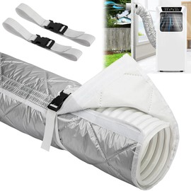 1 Piece 150 x 50 cm Hose Cover for Portable Air Conditioners - Climate Hose Cover Insulation - Air Conditioning Exhaust Hose Insulation Protective Cover