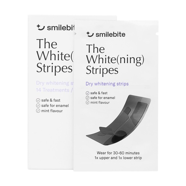 Smilebite The White(ning) Stripes Teeth Whitening Strips - Set of