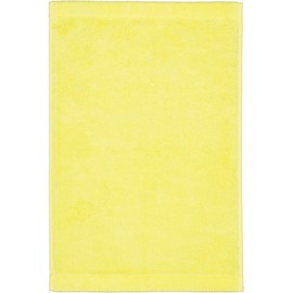 Cawö Home Hand Towels Life Style Uni 7007 Lemon 501 Guest Towel 30 x 50 cm