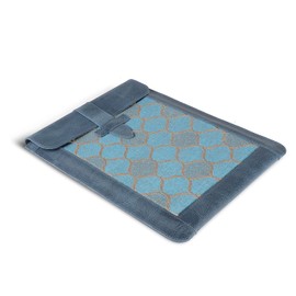 Londo Genuine Leather Sleeve Bag for Keyboard Tablet (Blue)