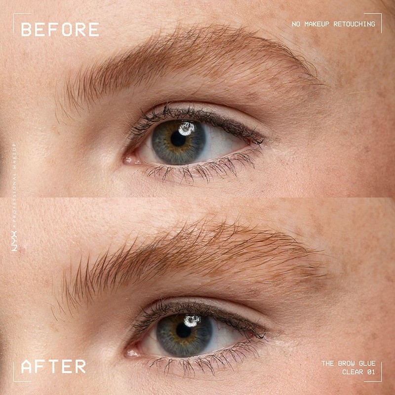  NYX The Brow Glue Gel Fijador de Cejas Transparente