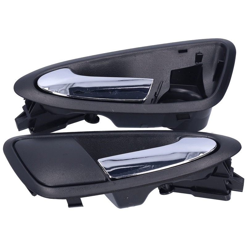 Fydun Interior Door Handle, Pair of Black Plastic 6J0837114A Handle