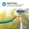 Eastman Bent Nose Garden Hose Valve, 3/4 in FIP x