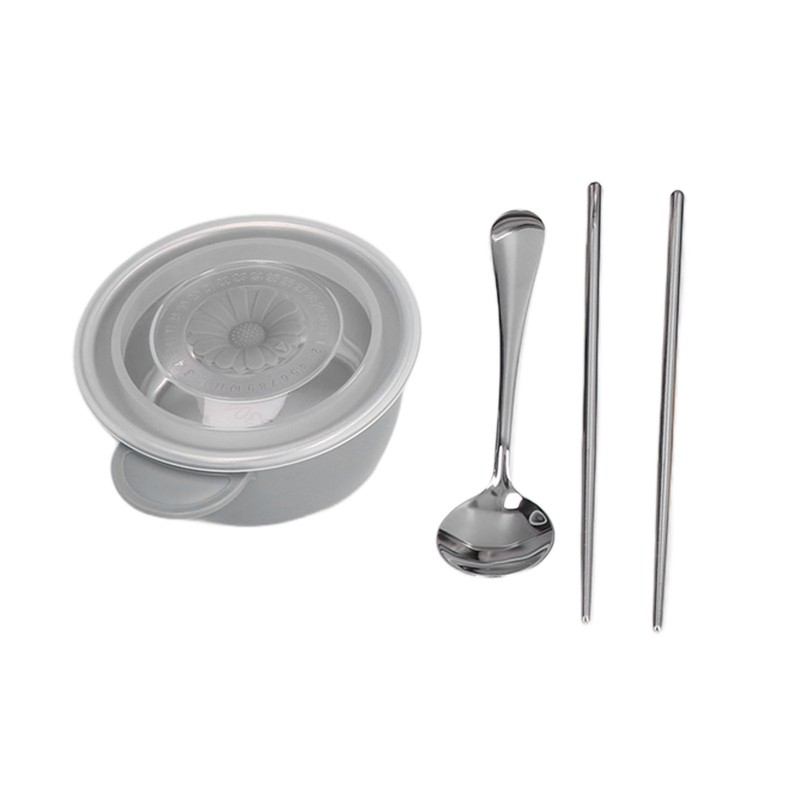 Stainless Steel Lunch Box Office Worker Student Children's Canteen Compartment