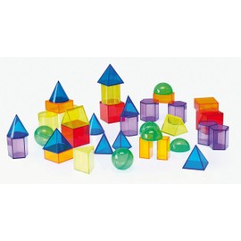 TickiT 9241 Translucent Geometric Shapes (Pack of 36)