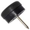 Adsamm® 4 x Plastic Gliders with Buffer and Nail /