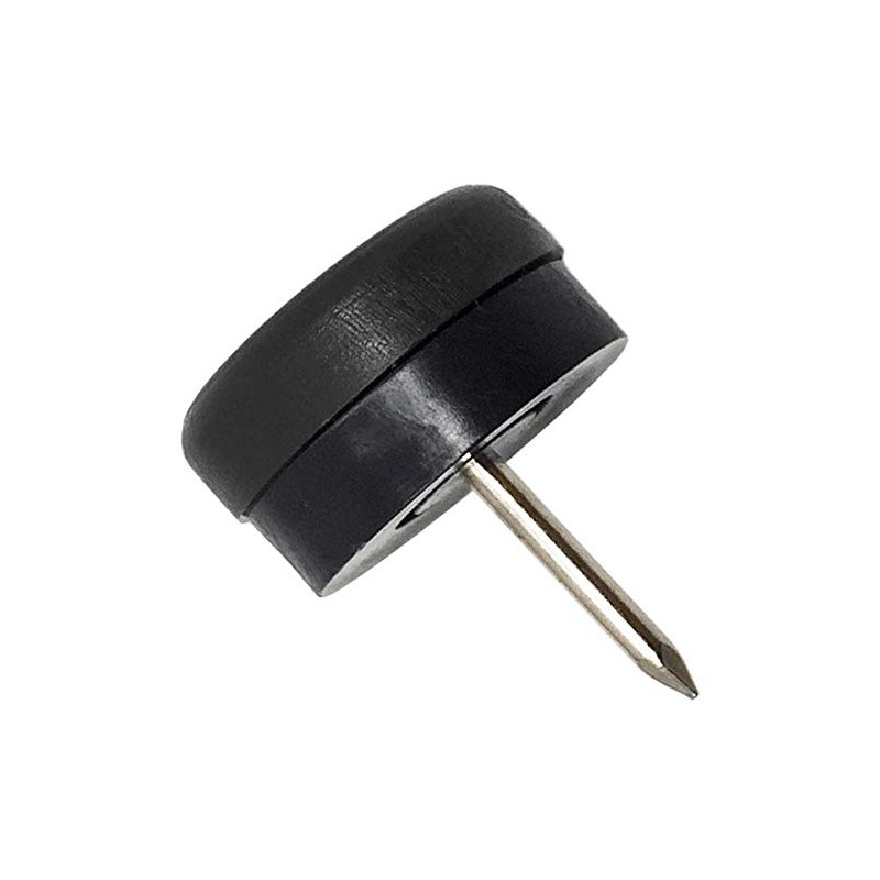 Adsamm® 4 x Plastic Gliders with Buffer and Nail /