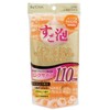 東和産業 すご泡3 ナイロンタオル ロングやわらかめ オレンジ 28X110cm TW08362