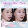 Shell Design Multi-Cream Eyeshadow Seashell Shape Cream Balm Teak Highlight