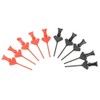 Pack of 10 Test Hook Clips Mini Test Clip Jumper