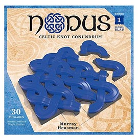 Nodus Edition 1 Dark Blue (Game), For 1 Player. Playing time: from 10 min.: Celtic Knot Conundrum