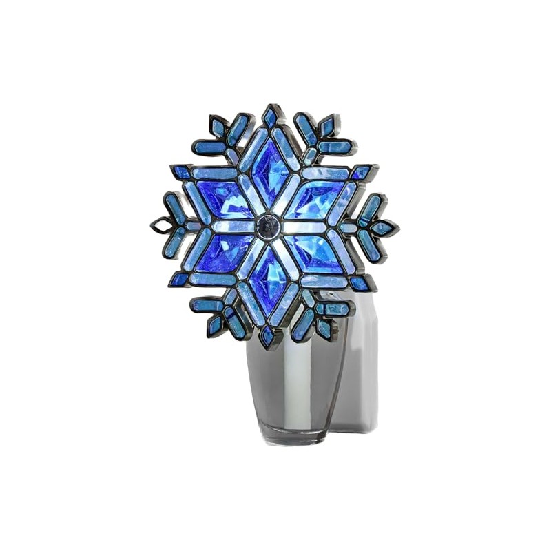 Stained Glass Snowflake Wallflowers Fragrance Plug Nightlight